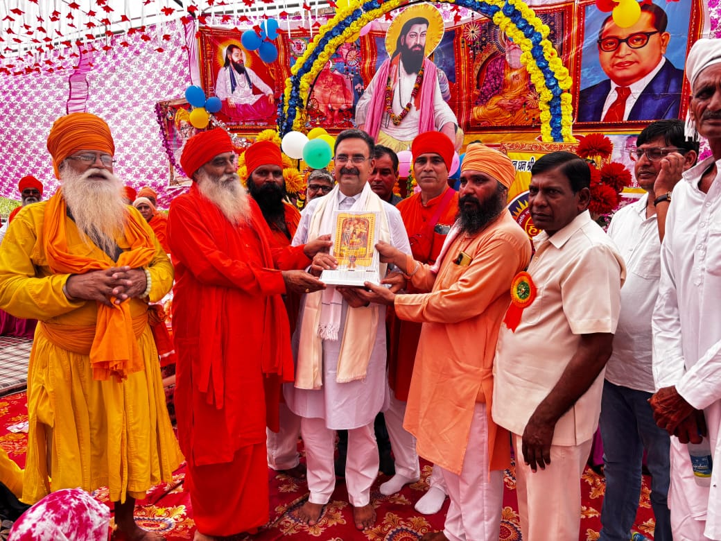 Connect with the thoughts of saints and move forward in life: Assembly Speaker Harvinder Kalyan